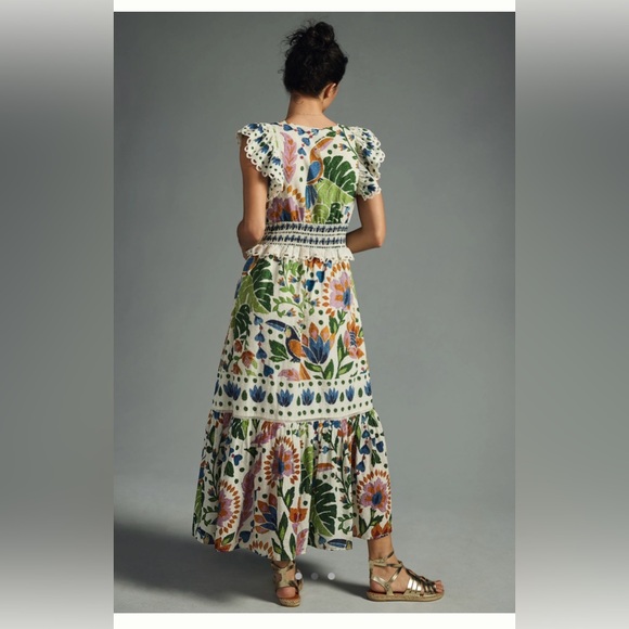 Farm Rio Summer Garden Maxi Dress - Picture 2 of 4